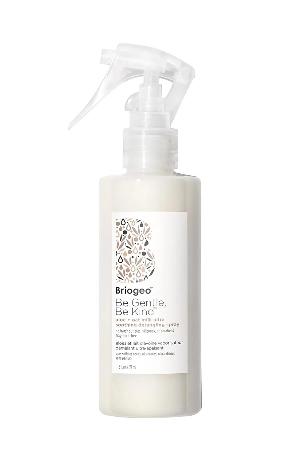 Hypoallergenic Detangling Spray for Sensitive Scalp