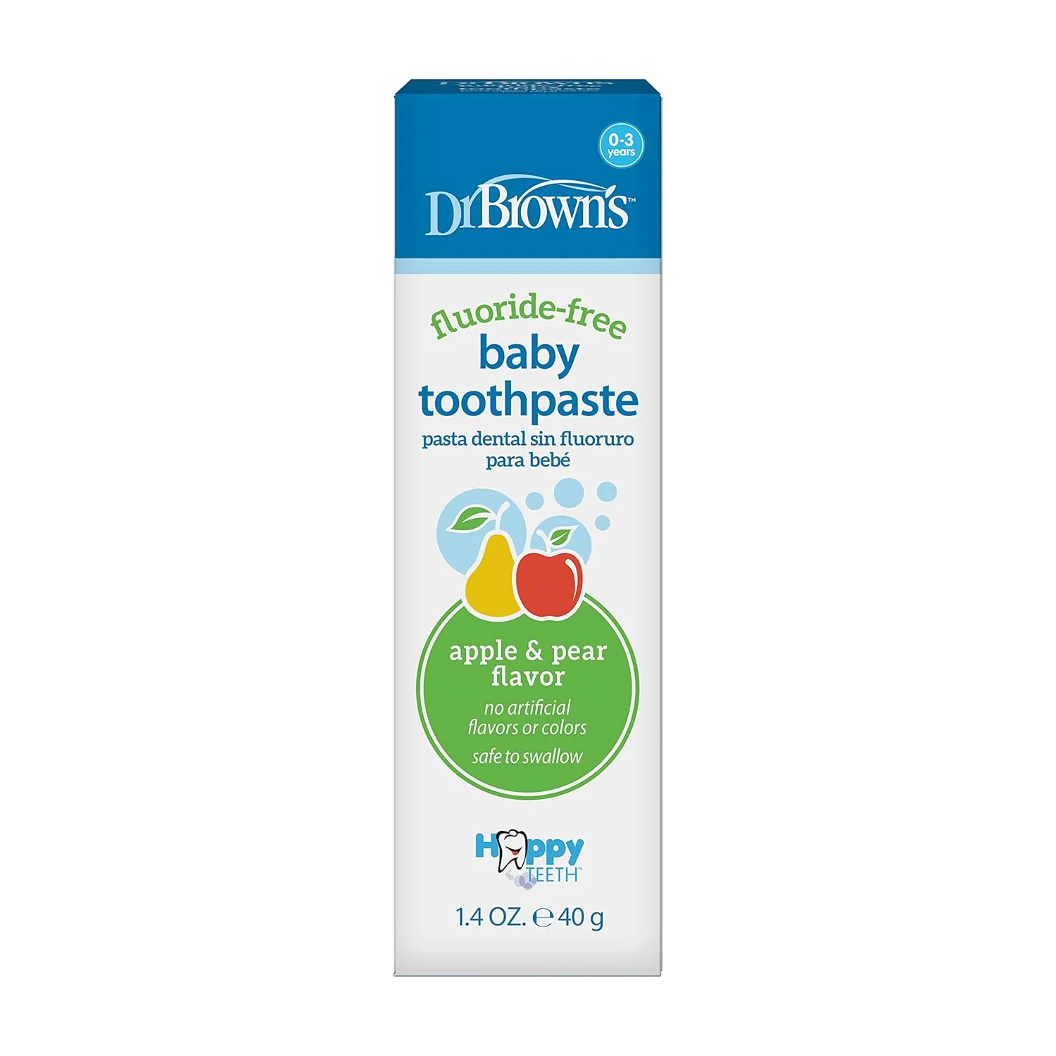 Dr. Brown's Fluoride-Free Toothpaste - Pear Apple - Image 2