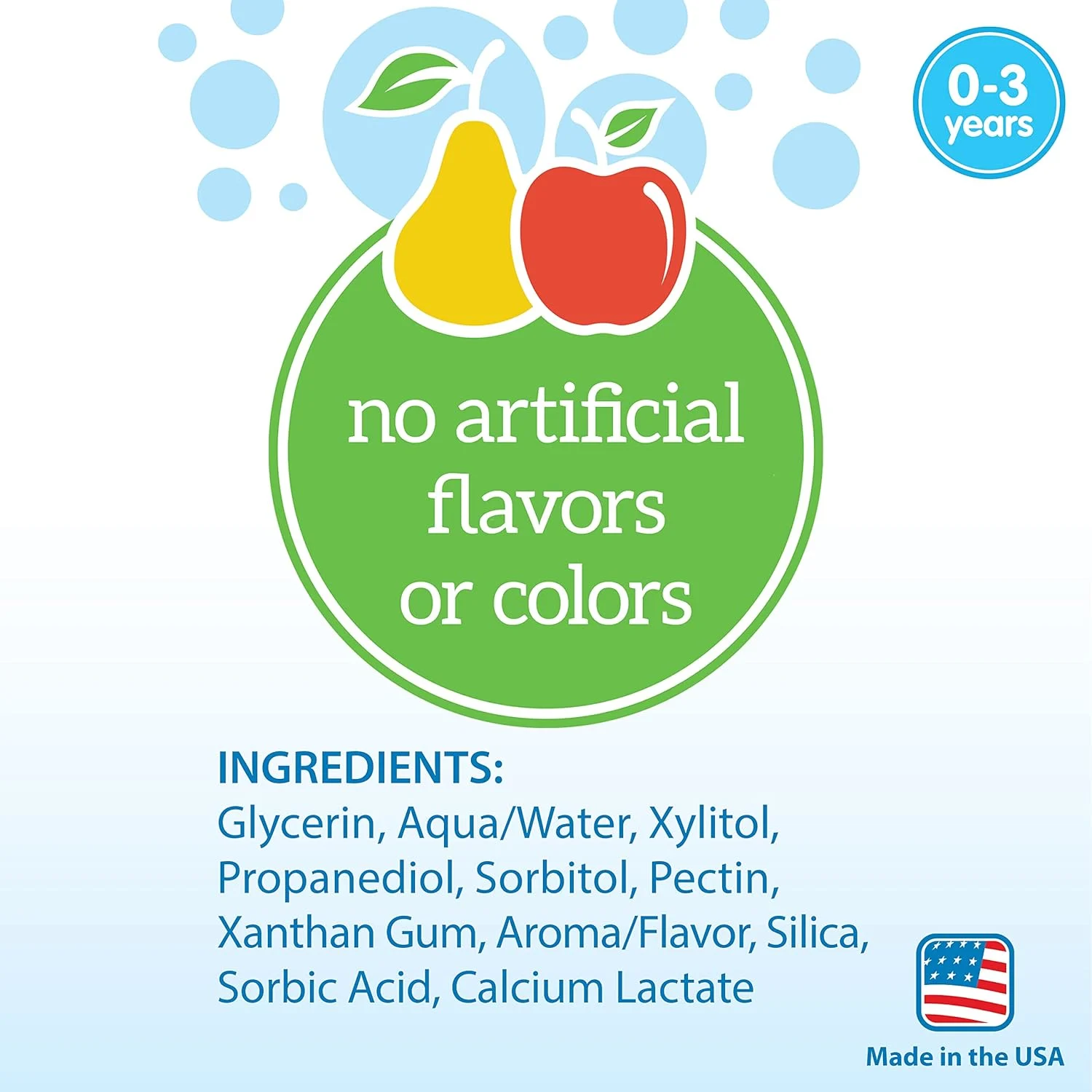 Dr. Brown's Fluoride-Free Toothpaste - Pear Apple - Image 4