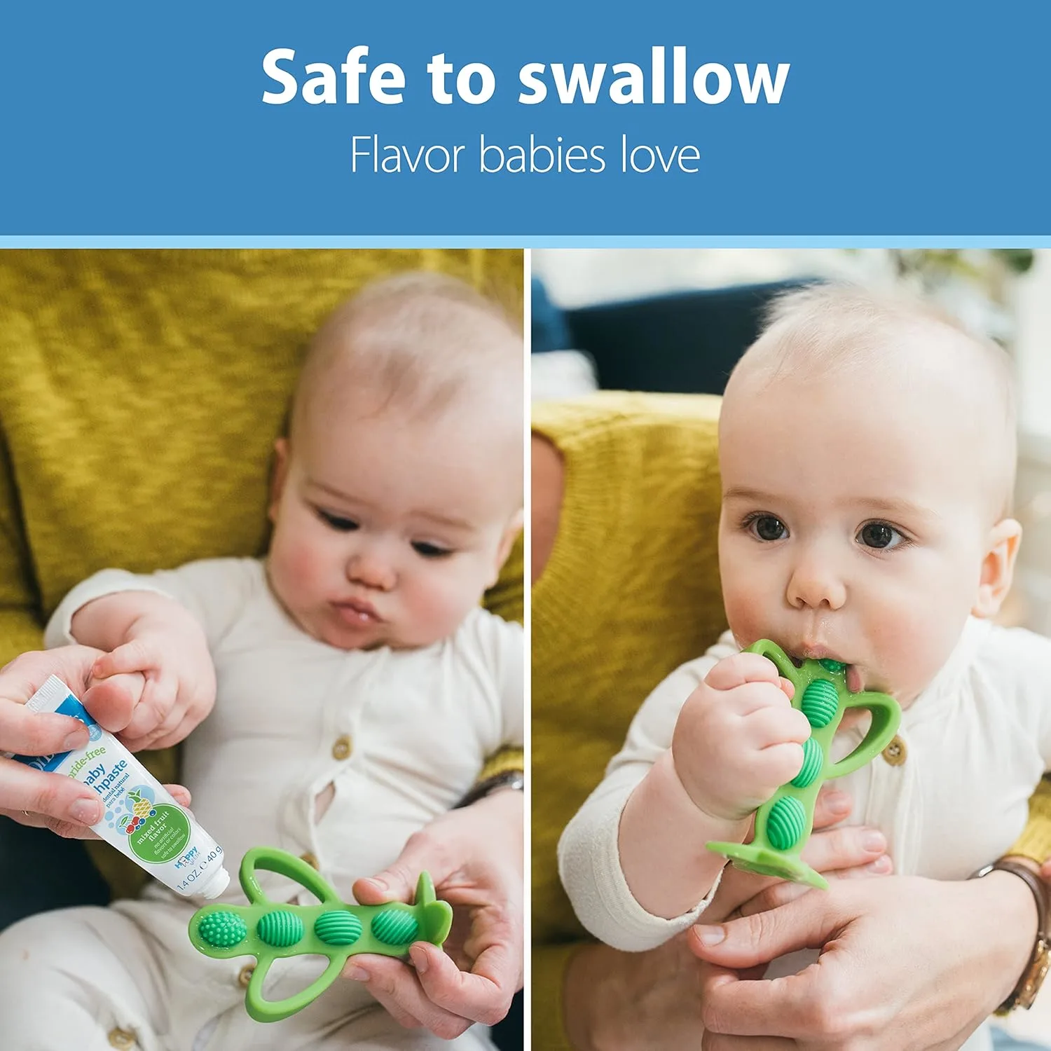 Dr. Brown's Fluoride-Free Toothpaste - Pear Apple - Image 7