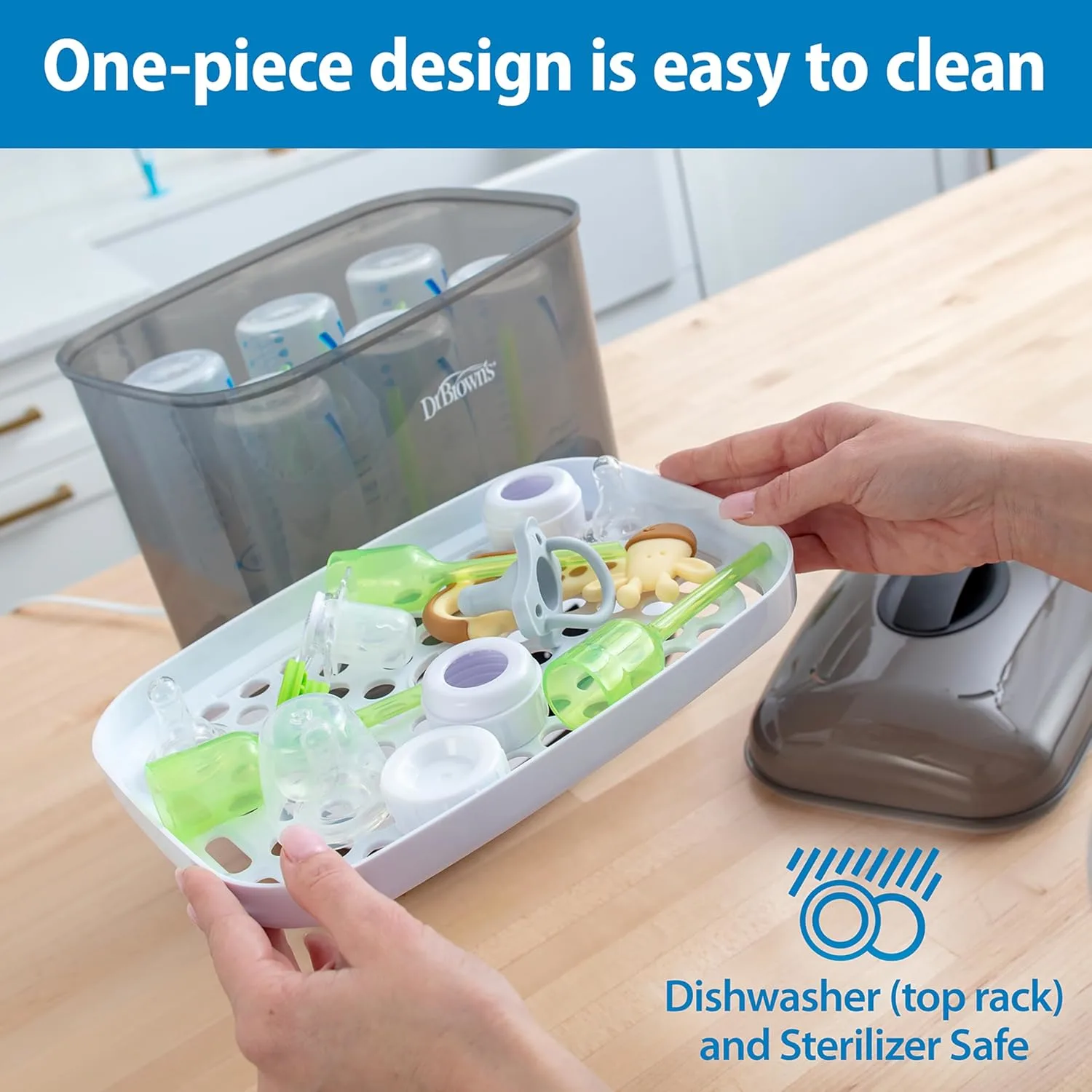 Dr. Brown's HappyPaci Silicone Pacifier 0-6m - Image 2