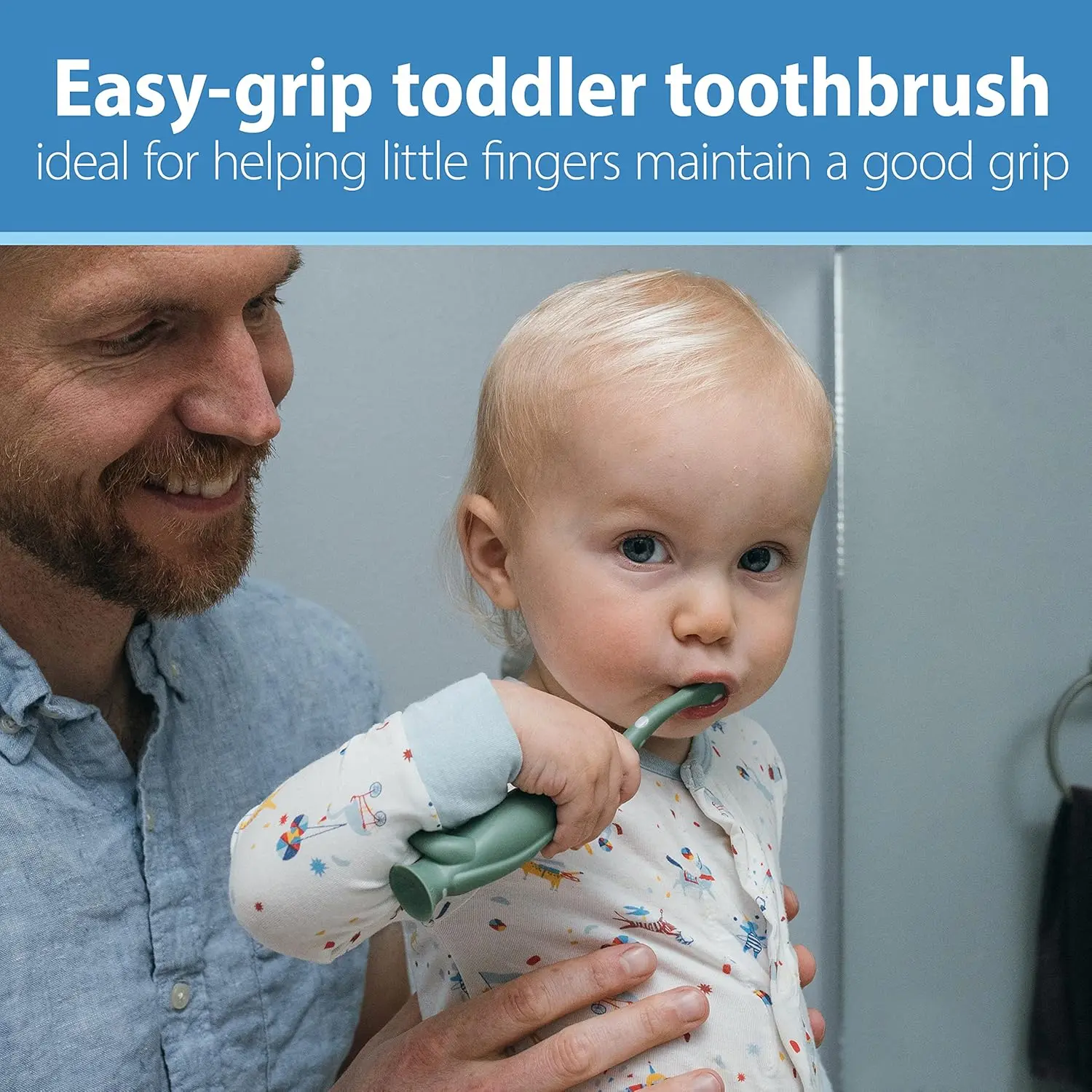 Dr. Brown's Baby & Toddler Toothbrush - Dinosaur - Image 2
