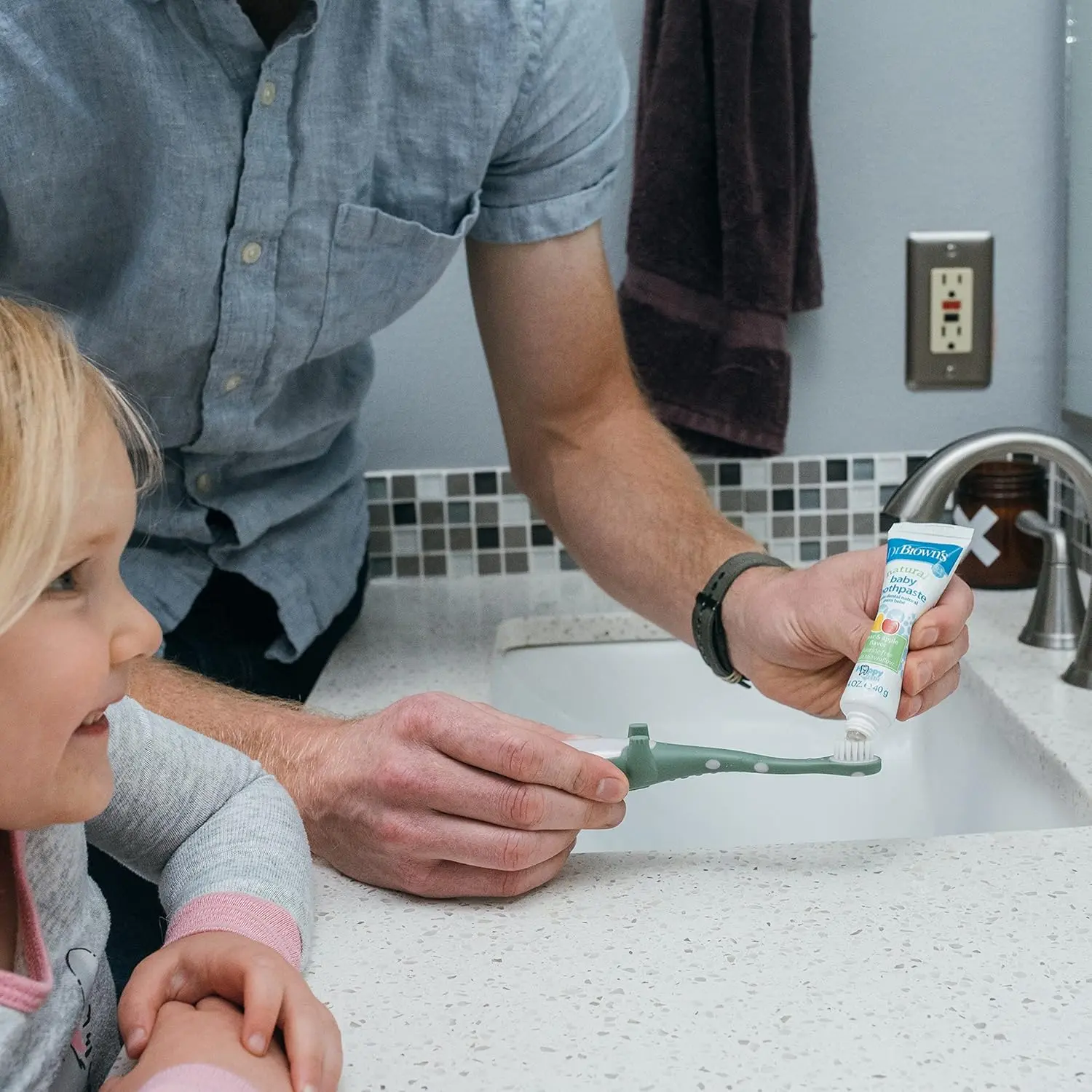 Dr. Brown's Baby & Toddler Toothbrush - Dinosaur - Image 6