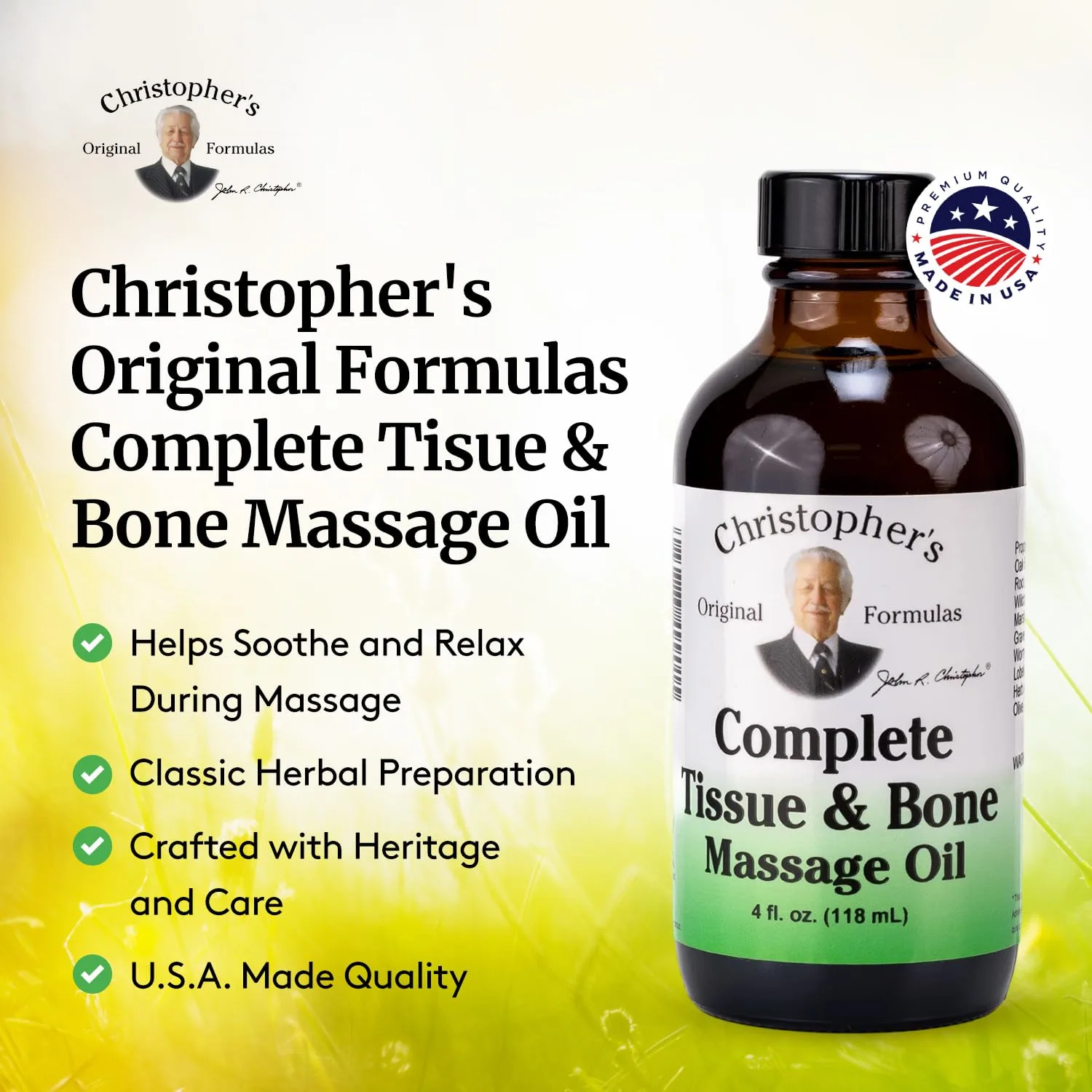 Dr. Christopher's Tissue & Bone Oil - 4 oz - Image 4