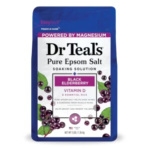 Dr Teal's Black Elderberry Epsom Salt Soak