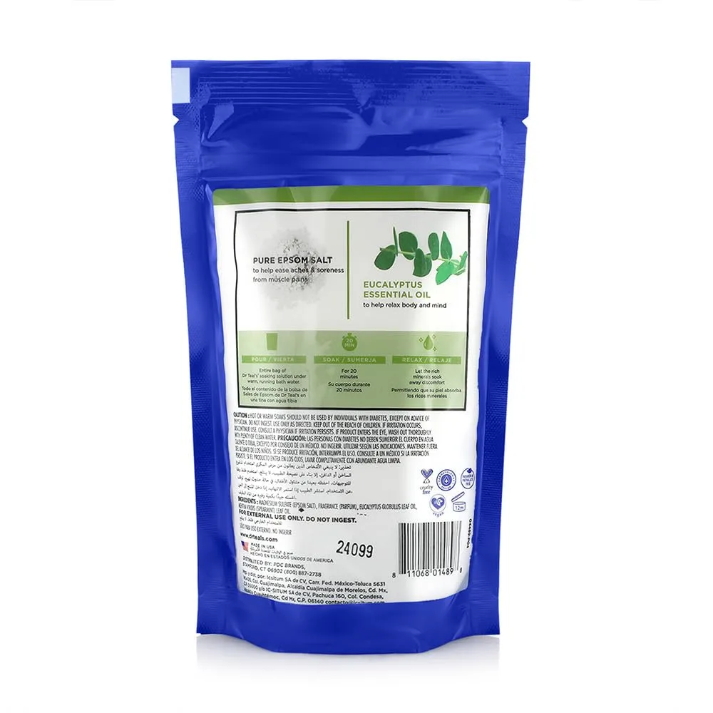 Dr Teal's Epsom Salt Eucalyptus & Spearmint - Image 2
