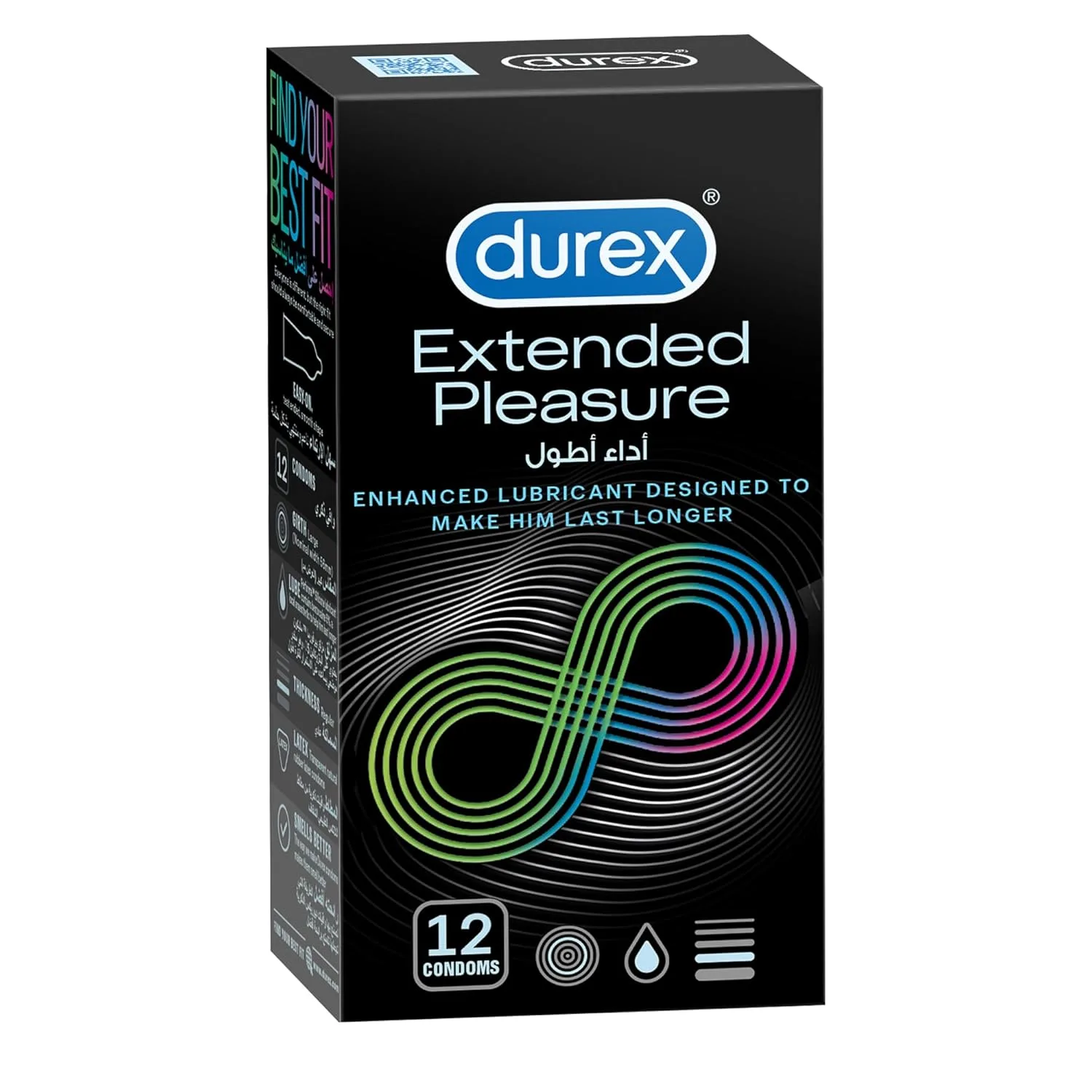 Durex Extended Pleasure Condoms - Last Longer Sex