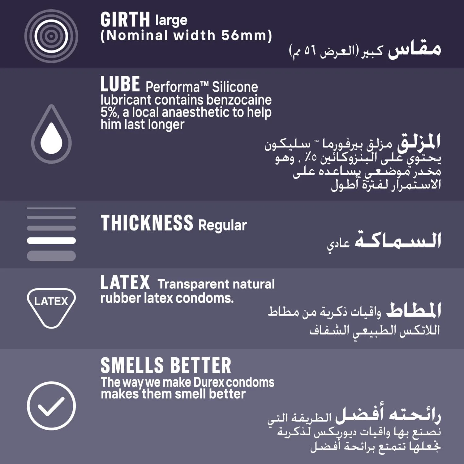 Durex Extended Pleasure Condoms - Last Longer Sex - Image 2