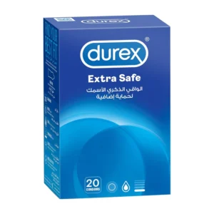 Durex Extra Safe Condoms - 20 Count for Worry-Free Sex