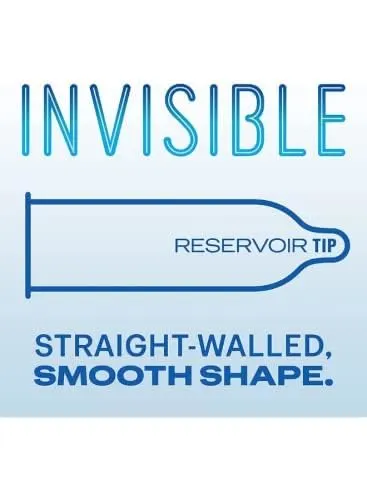 Durex Invisible Extra Thin Condoms - 20 Count - Image 3