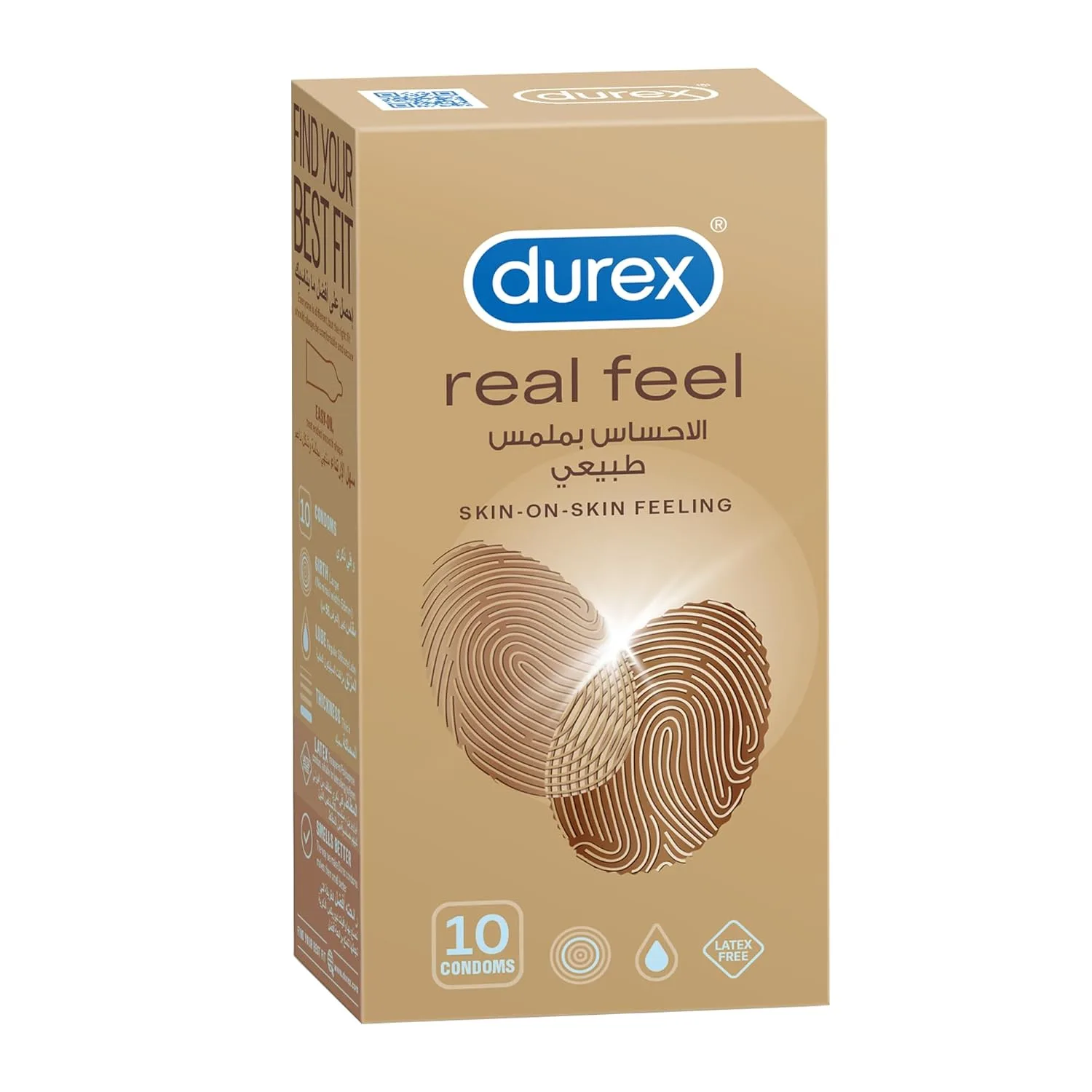 Durex Real Feel Condoms - Latex Free Skin on Skin