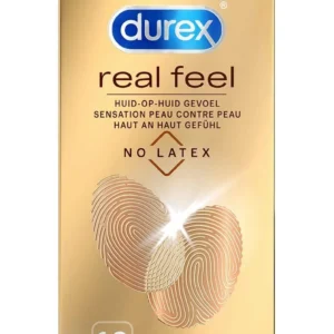 Durex Real Feeling Latex-Free Condoms - 10 Count