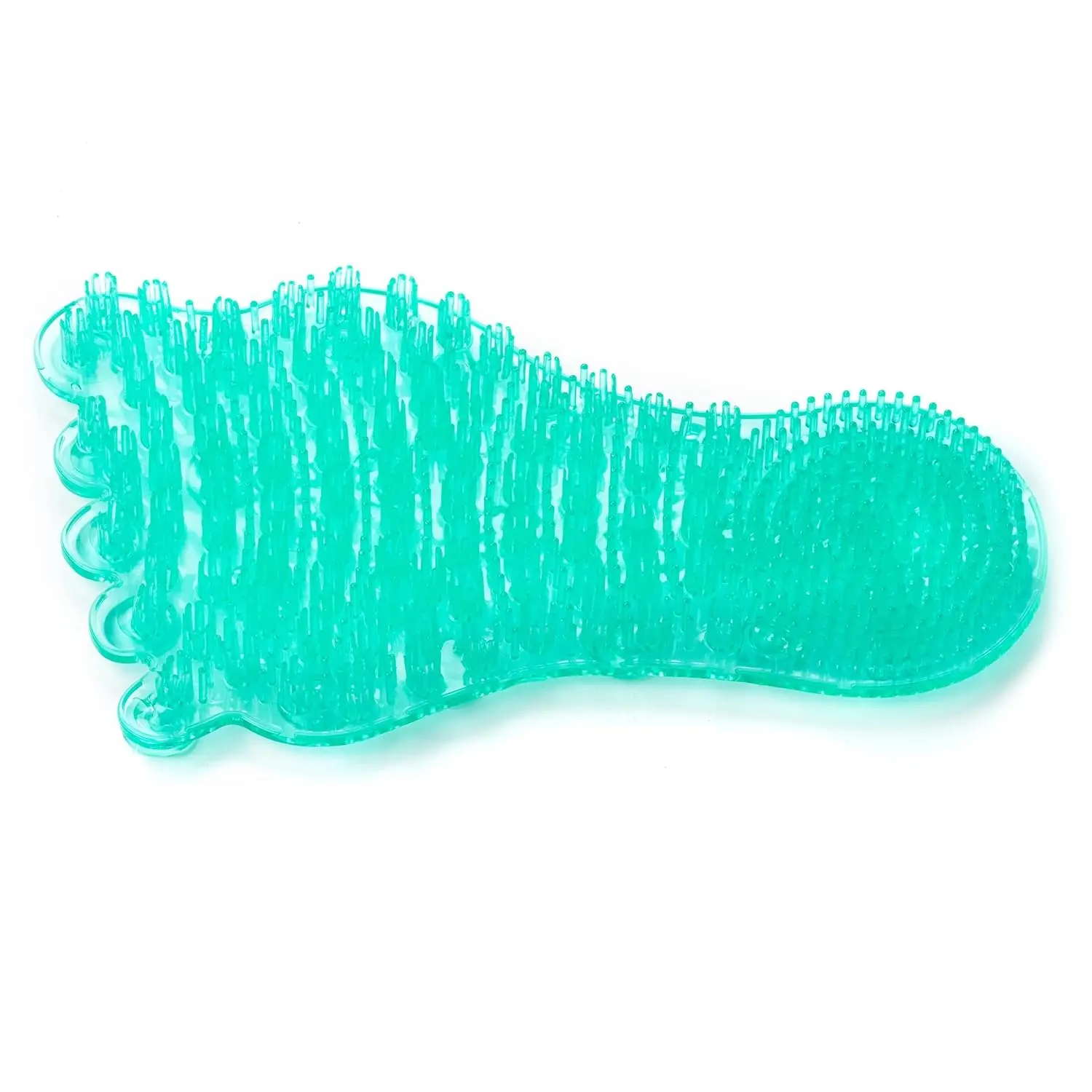 The Earth Therapeutics Sole Scrubber foot wash mat with suction cups provides a cleansing and massaging experience in your shower or bath, making foot care an easy ritual.