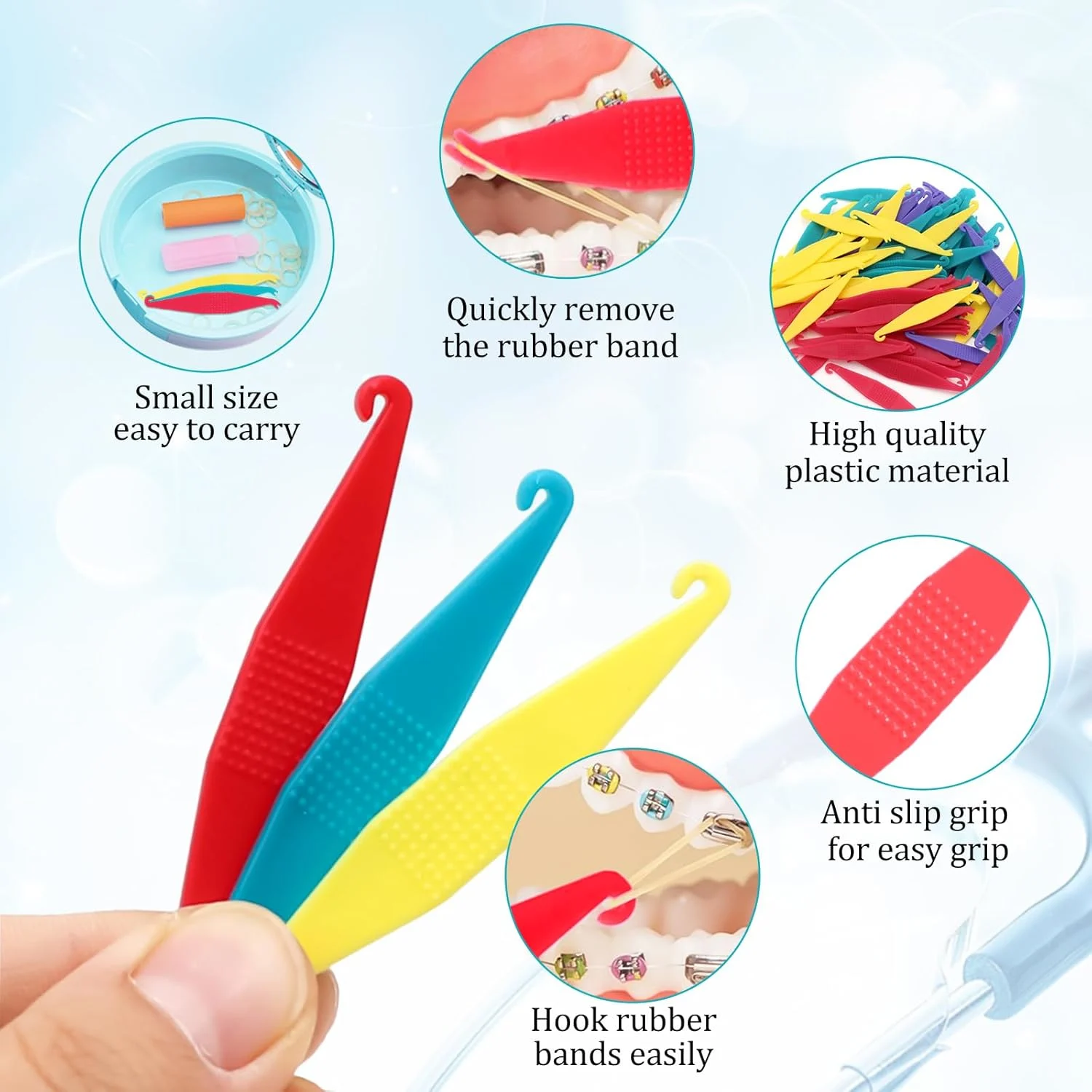 Elastic Bands Placers for Braces - 30 Pcs - Image 3