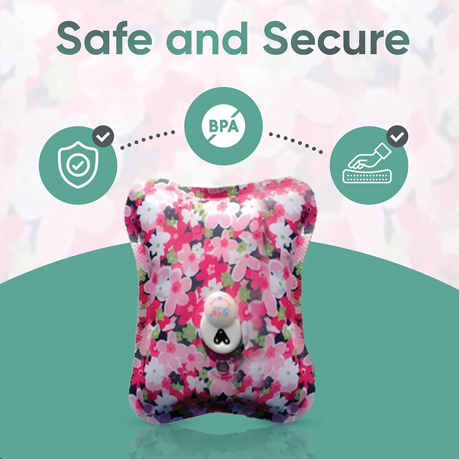 Electric Hot Water Bag for Pain Relief - Rechargeable - Image 2