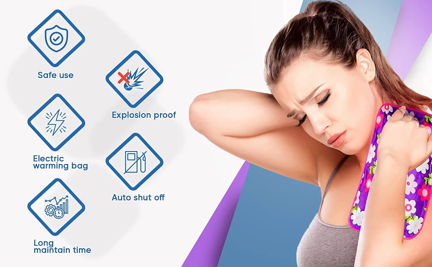 Electric Hot Water Bag for Pain Relief - Rechargeable - Image 6