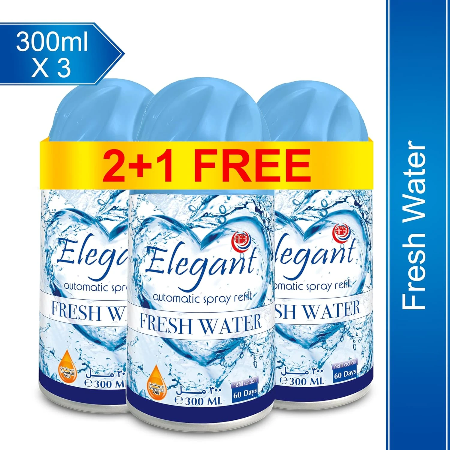 Elegant Air Freshener REFILL - OUD - 300ML - Image 2