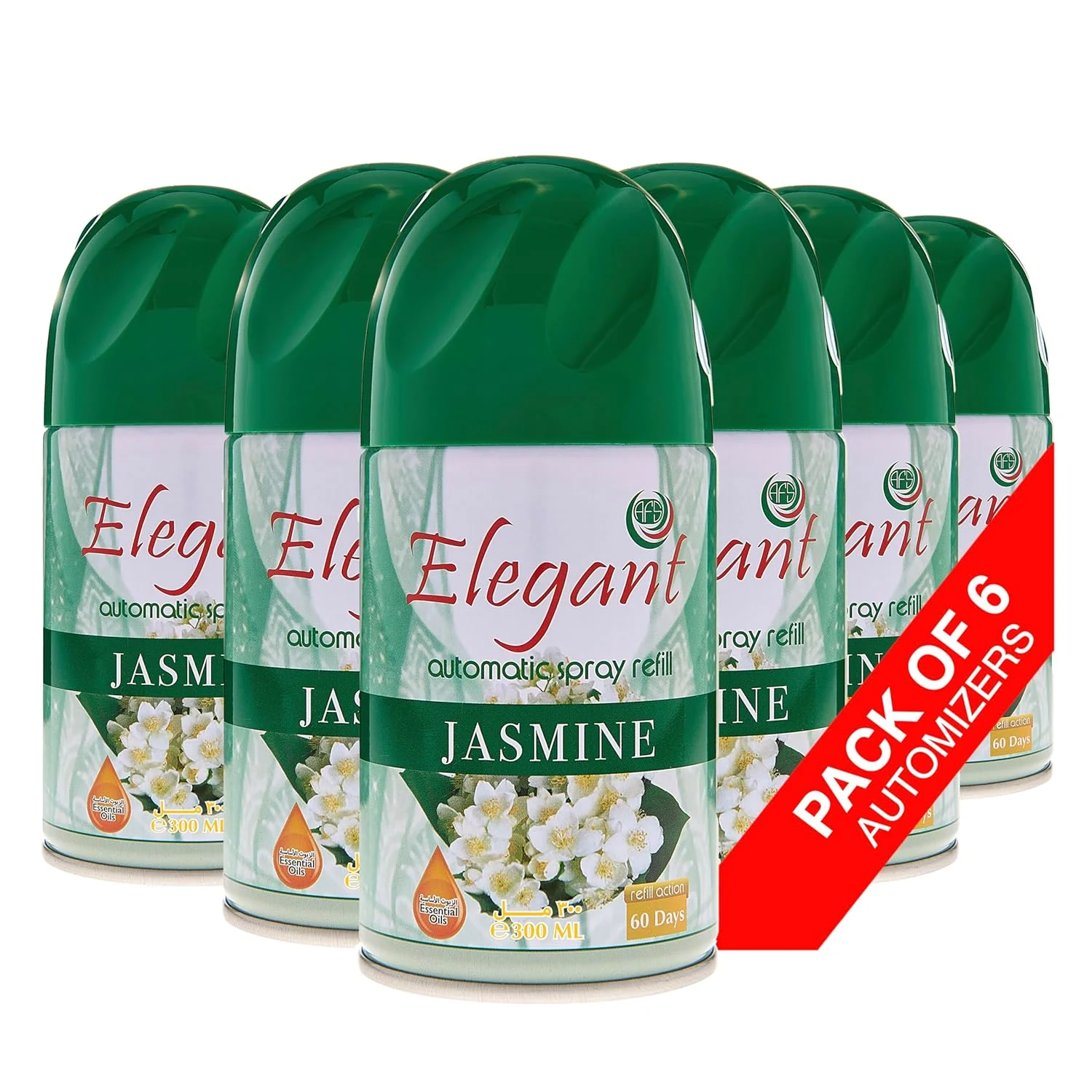 Elegant Auto Spray REFILL 6-Pack Cherry Blossom