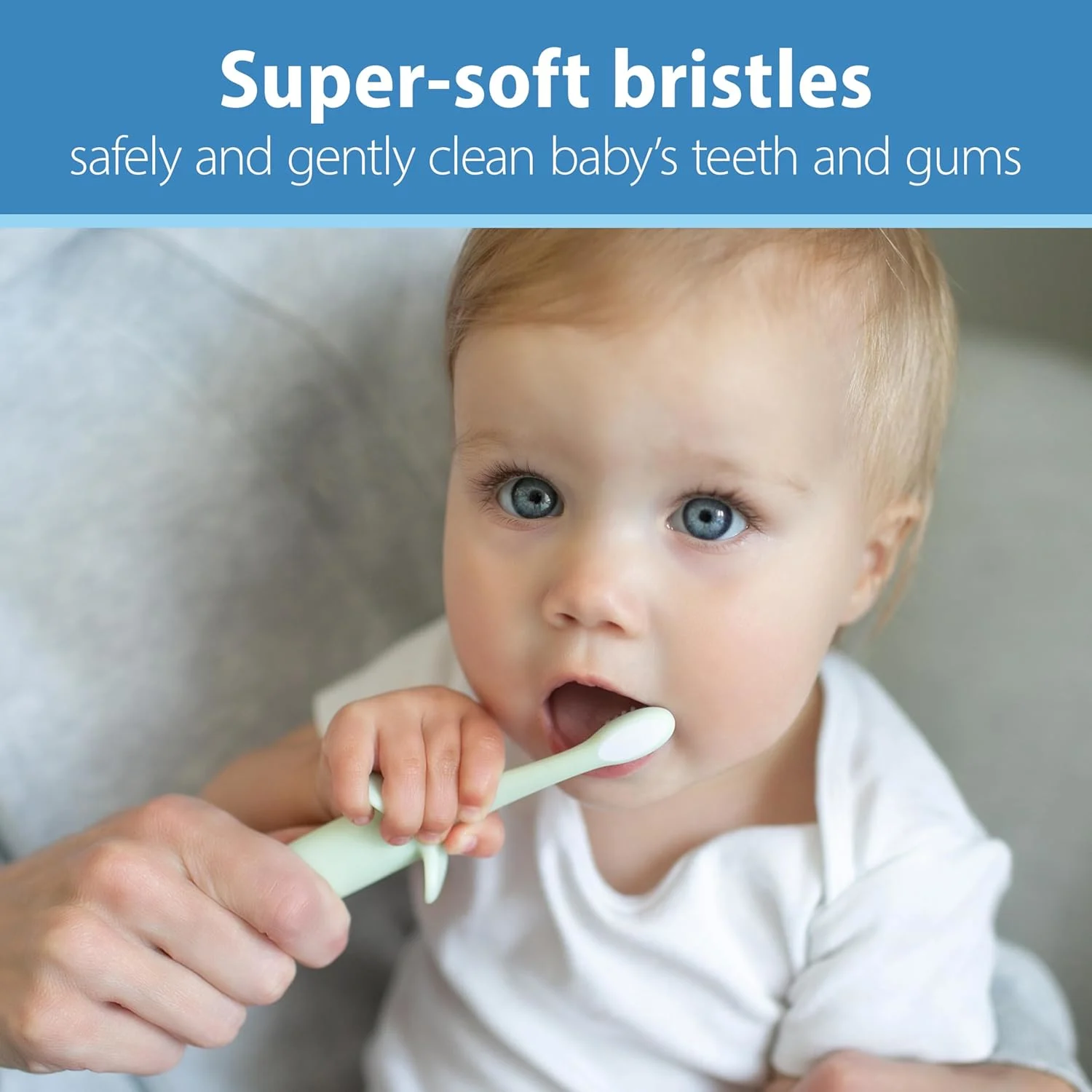 Dr. Brown's Elephant Toothbrush - Baby & Toddler - Image 2