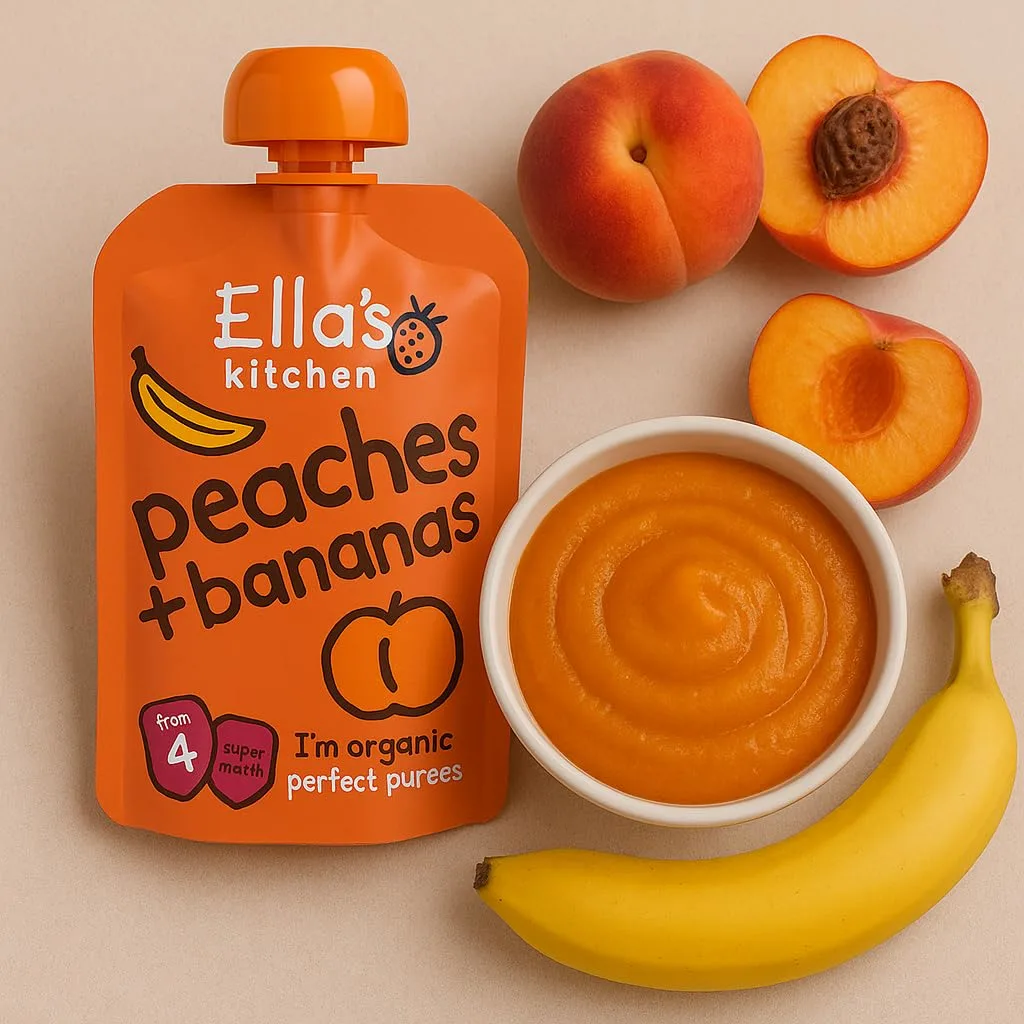 Ella's Kitchen Peaches & Bananas Baby Food 4+ Months - Image 4
