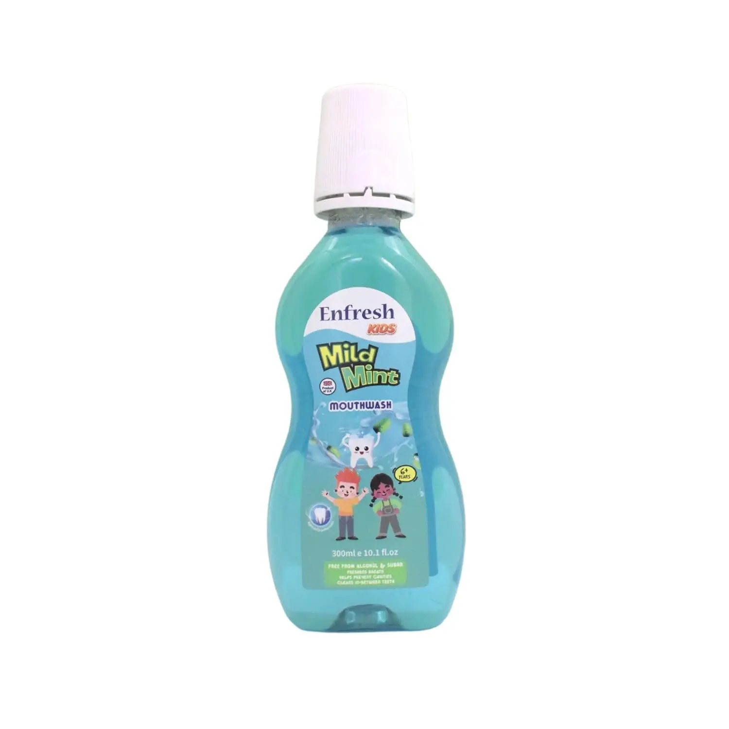 Enfresh Kids Mouthwash - Alcohol & Sugar Free