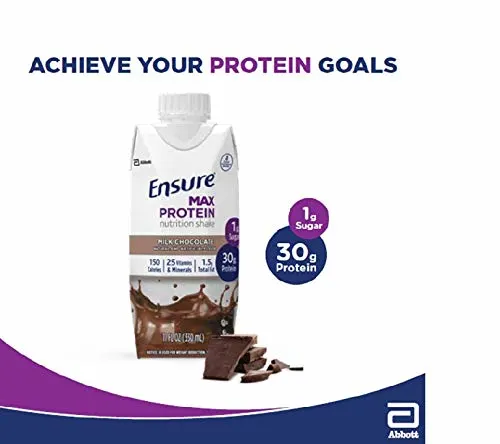 Ensure Max Protein Shake Milk Chocolate - 30g Protein - Image 3