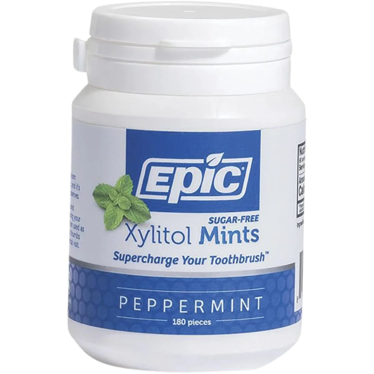 Epic Dental Xylitol Mints Cinnamon 180 Count