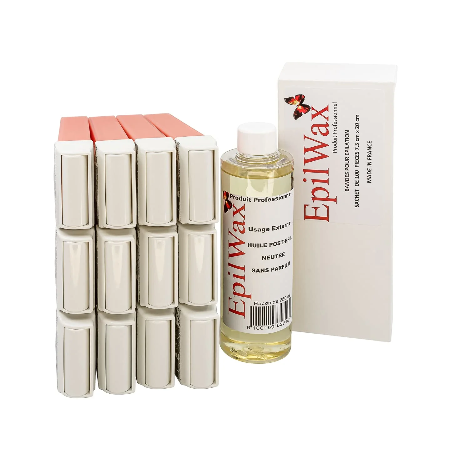 EPILWAX Refill Set - Pink Roll-on Wax Kit