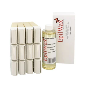 EPILWAX Vanilla Waxing Kit - Roll On & Strips