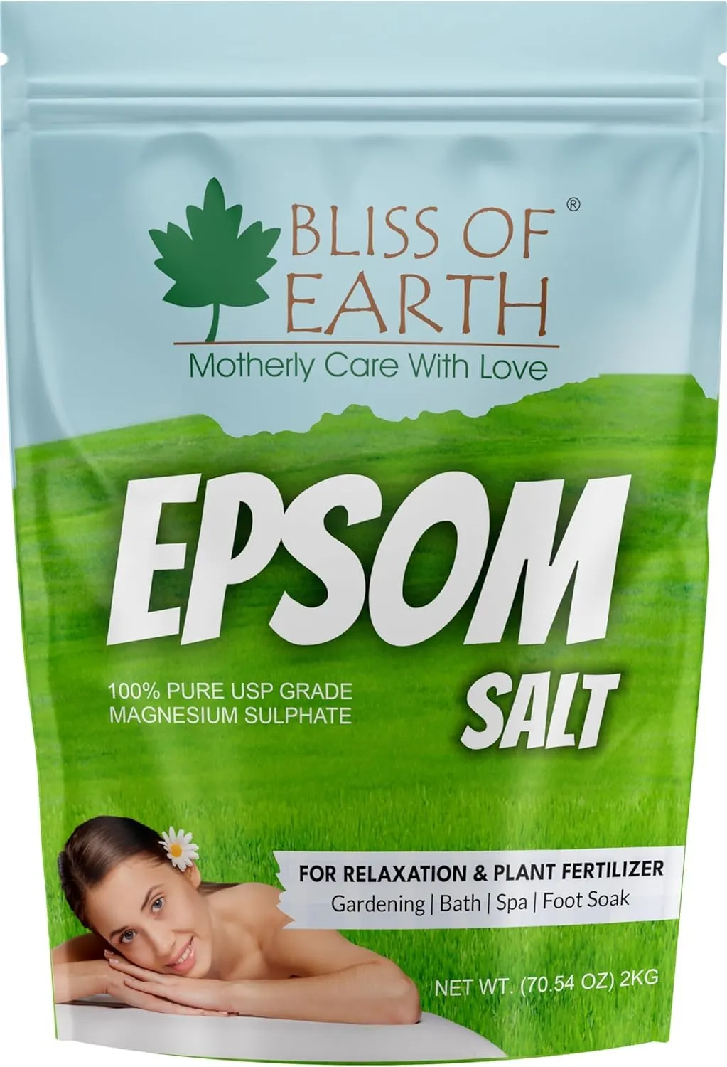 Epsom Salt for Bath, Foot Soak, Muscle Relief 1KG - Image 6