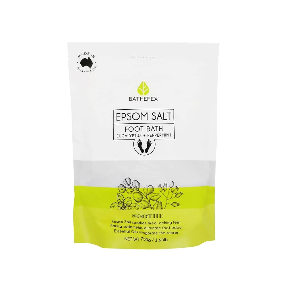 Epsom Salt Foot Soak for Tired Feet - 750g