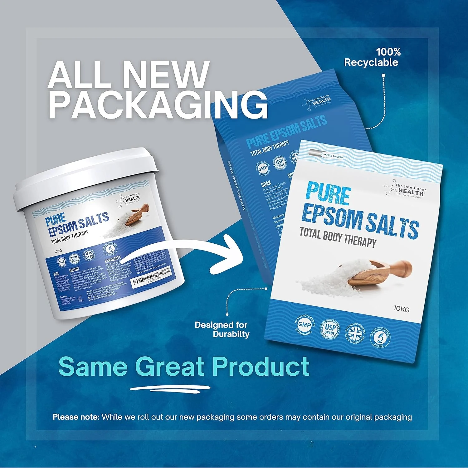 Epsom Salts 10kg - Pure Magnesium Bath Soak - Image 2