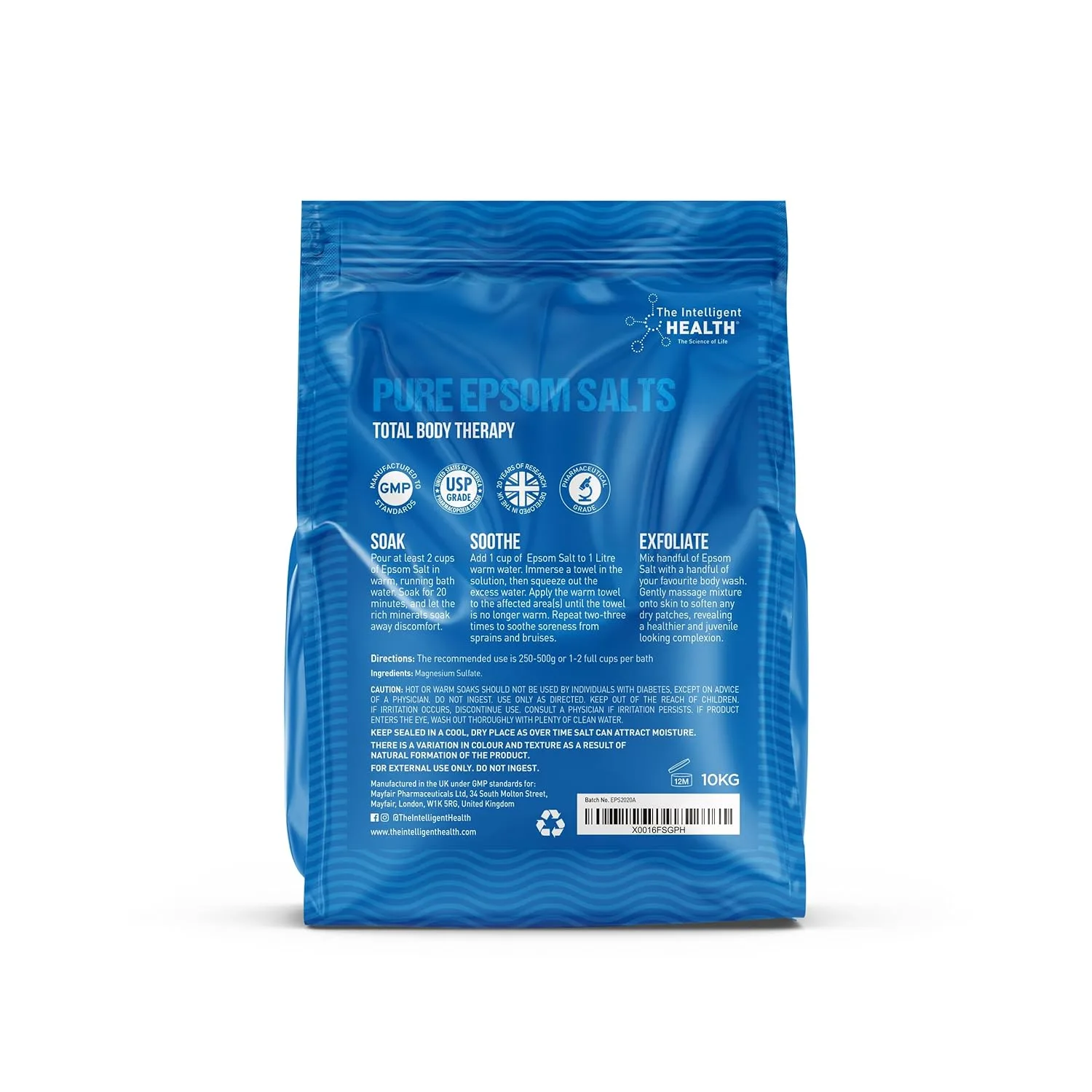 Epsom Salts 10kg - Pure Magnesium Bath Soak - Image 3