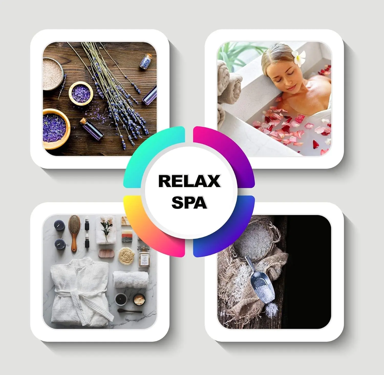 A kilogram bag of Intelligent Health Epsom Salts, a pure magnesium sulphate bath soak designed to help relieve muscle tension and promote relaxation for total body therapy.