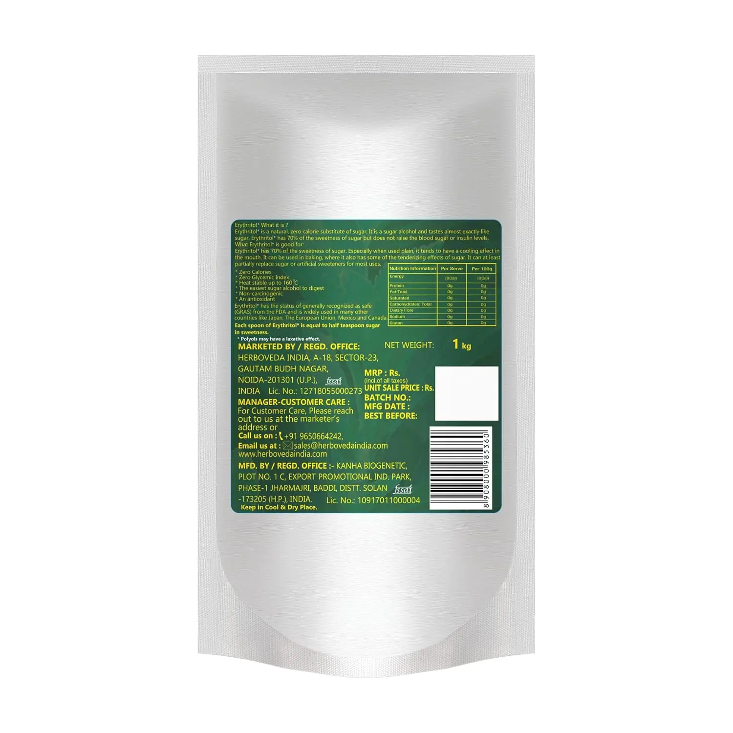 Erythritol Powder - Natural Sugar Free Sweetener - Image 4