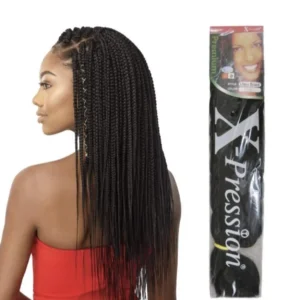 Natural e estelle X-pression premium original ultra braiding hair.