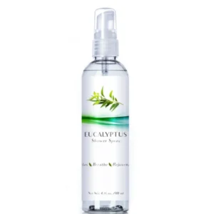 Eucalyptus shower spray transforms your home into a spa with refreshing steam and sinus relief.