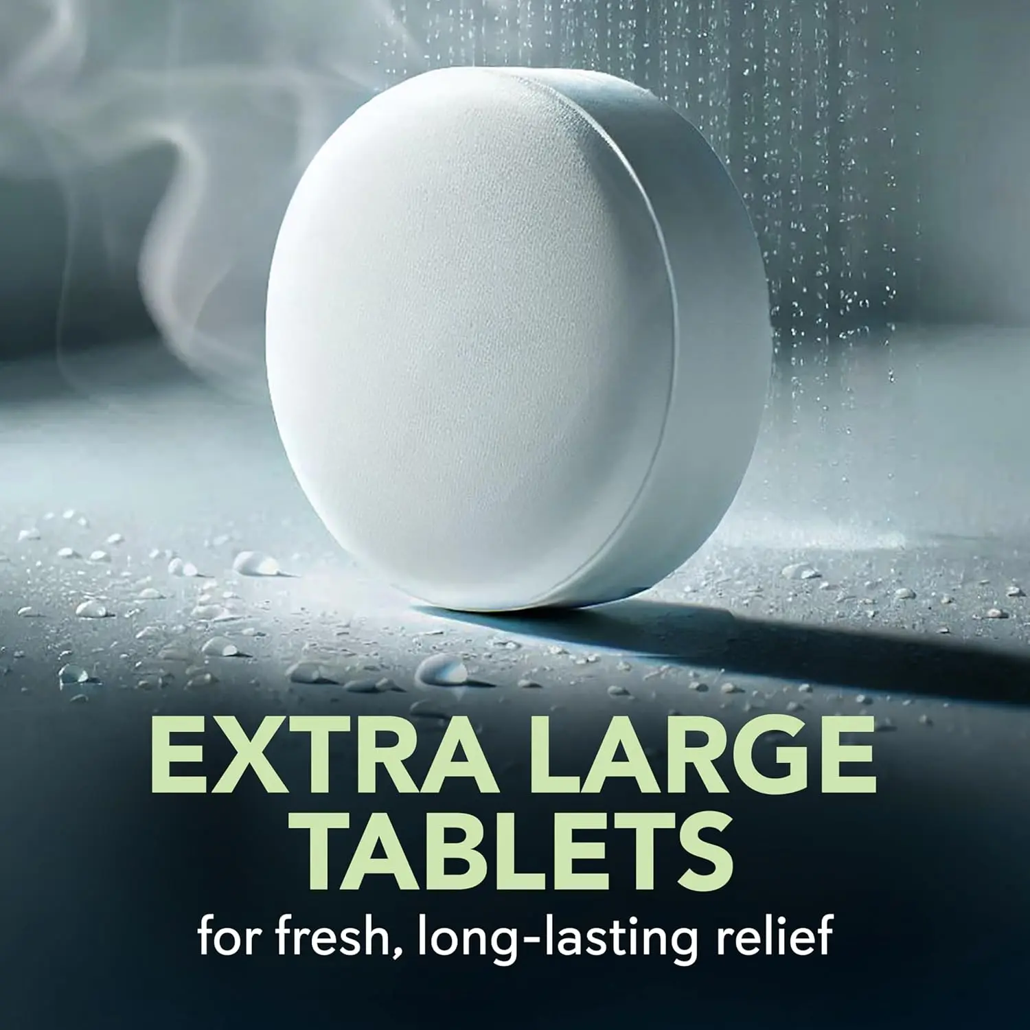 Enjoy a relaxing aromatherapy shower with these USA-made eucalyptus and mint shower steamers.