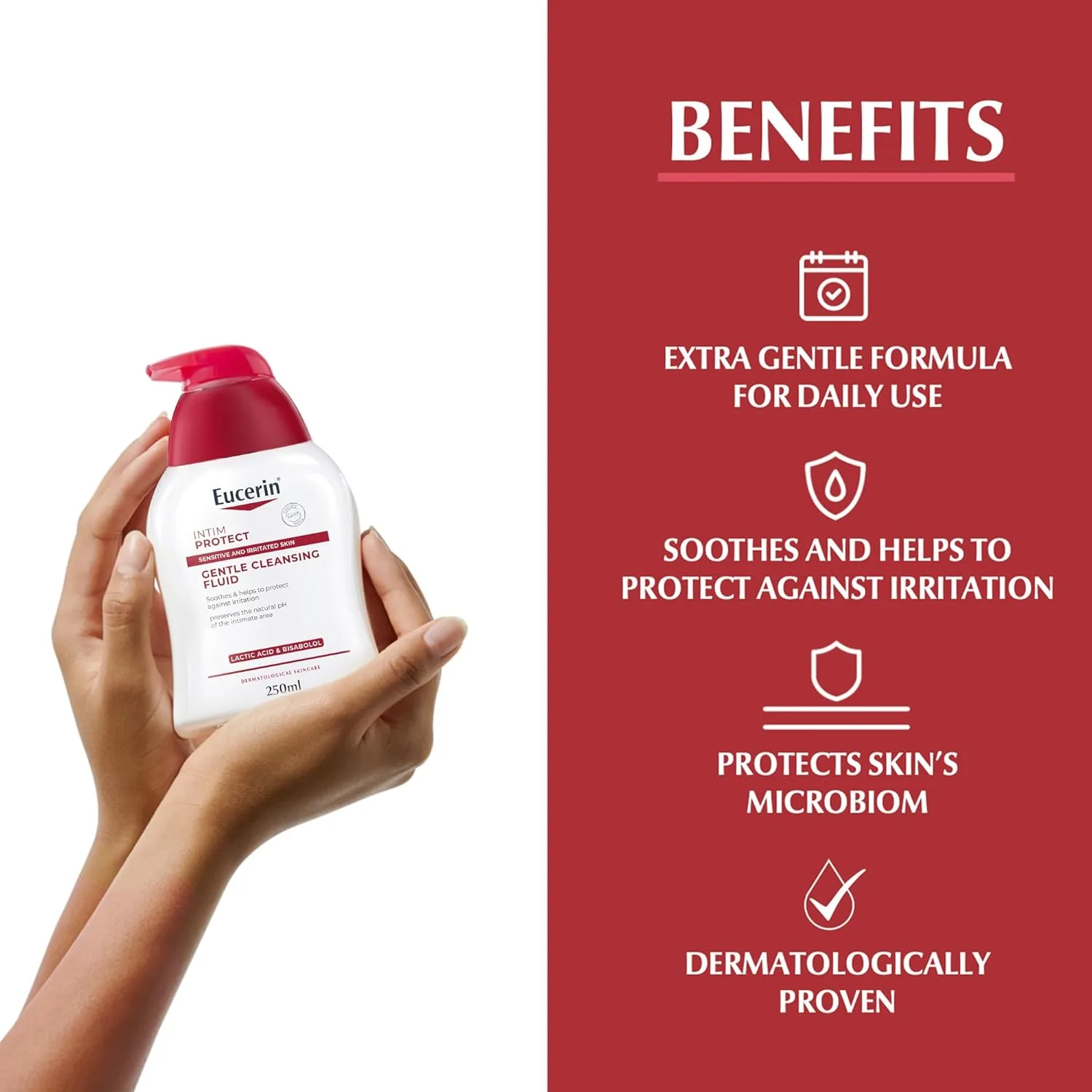 Eucerin Intim Protect Gentle Cleansing Wash - Image 4