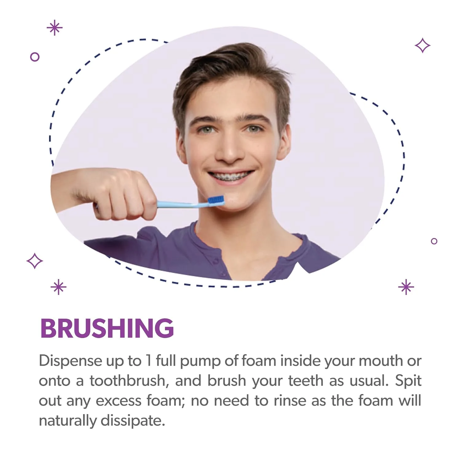 EverSmile OrthoFoam - Braces Cleaner & Whitener - Image 5