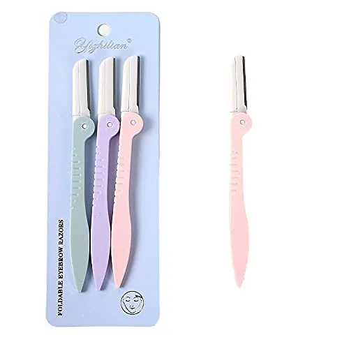 Eyebrow Razor - Rack Jack Face Razor - Pink