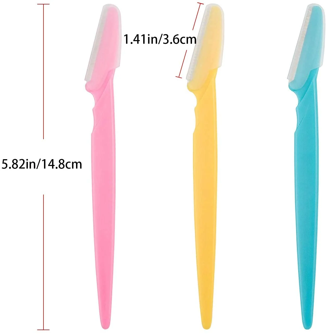 Eyebrow Razors 36 Pcs Face Hair Remover Dermaplaning - Image 2