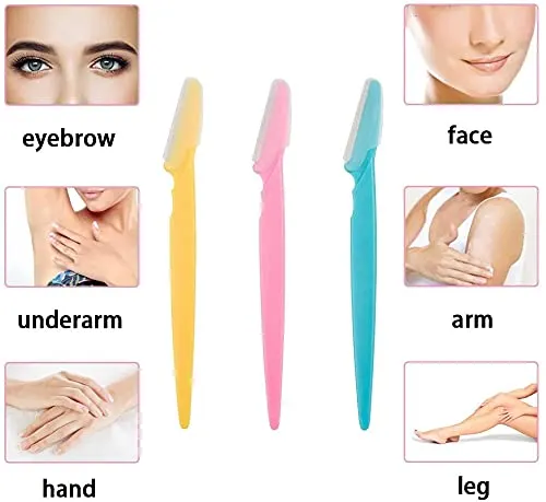 Eyebrow Razors 36 Pcs Face Hair Remover Dermaplaning - Image 5
