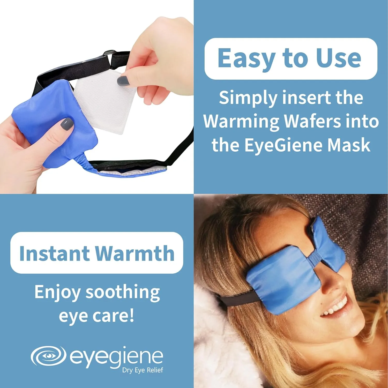 EyeGiene Insta-Warmth Dry Eye Mask - 10 Wafers - Image 4