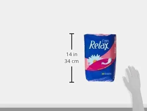 Fam Relax maternity sanitary pads with a soft, natural cotton feel and extra absorbent core to prevent leakage for all-day comfort.
