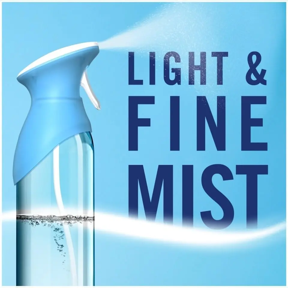 A bottle of Febreze Enchanted Forest air freshener mist, providing a refreshing scent in a 185ml size.