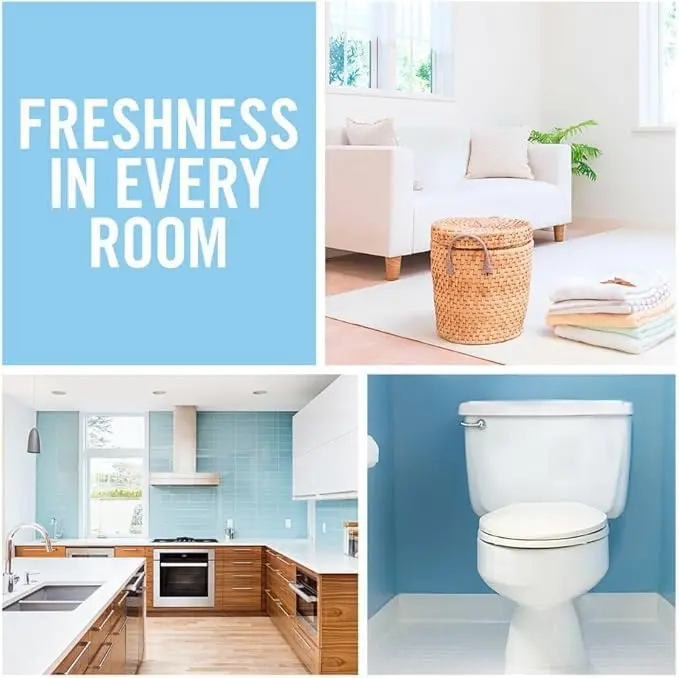 A bottle of Febreze Enchanted Forest air freshener mist, providing a refreshing scent in a 185ml size.