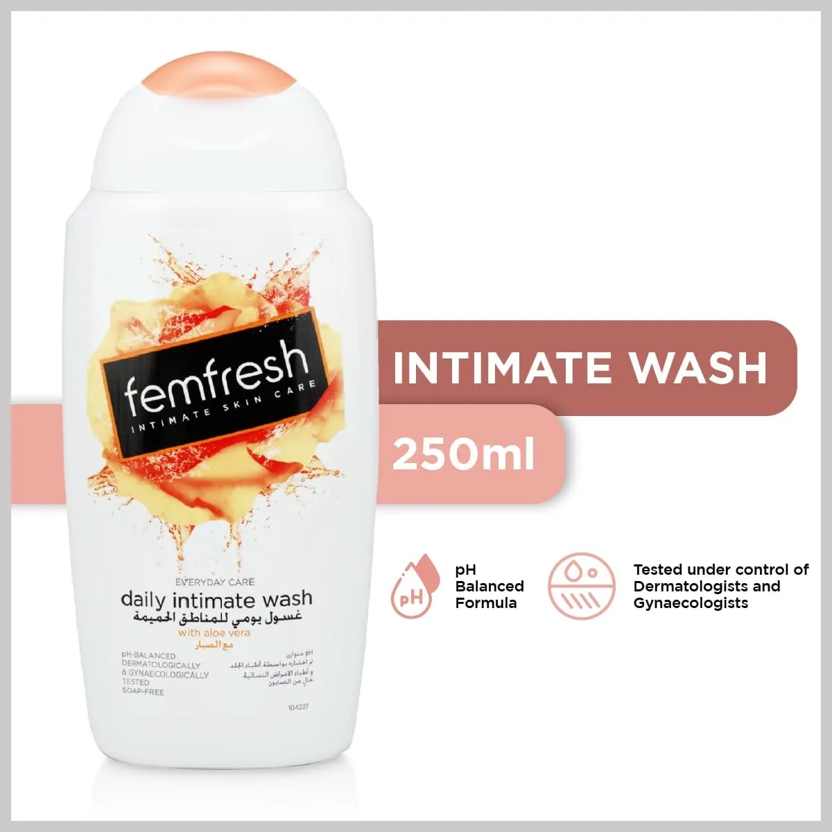 FemFresh Intimate Wash - pH Balanced & Gentle Cleansing - Image 2
