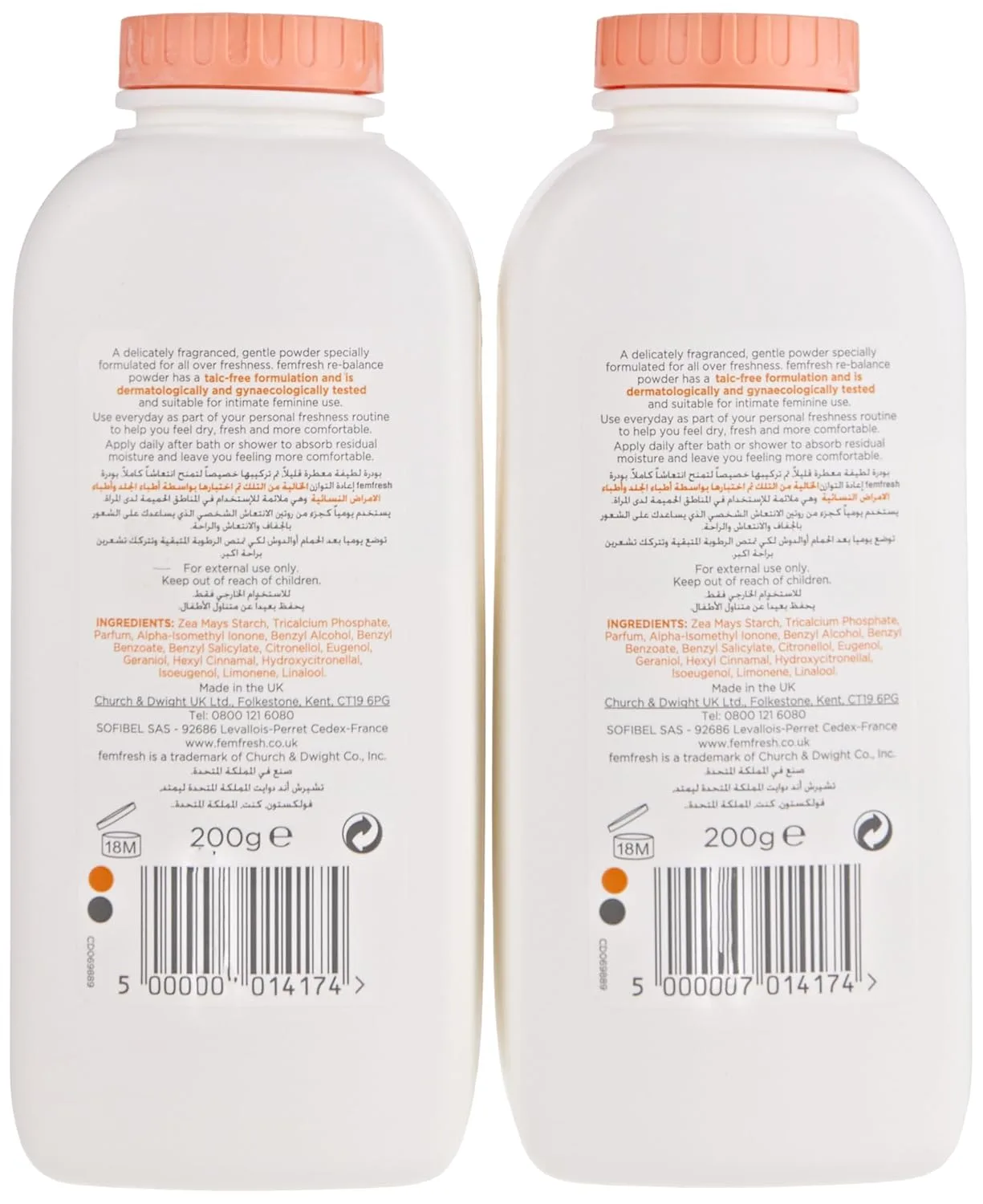 Femfresh Talc-Free Daily Intimate Powder Twin Pack - Image 3