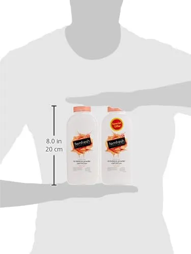 Femfresh Talc-Free Daily Intimate Powder Twin Pack - Image 5